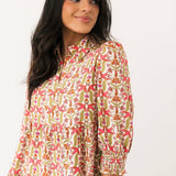 Eleanor Midi Dress | Gossamar Wings Coral