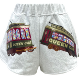 Grey Streetcars Shorts