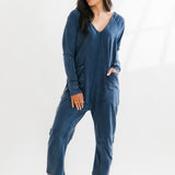 Hot Shot Long Sleeve Onesie | Midnight Navy