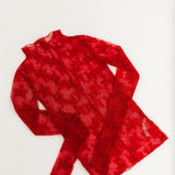 Lady Lux Layering Top | Red Racer