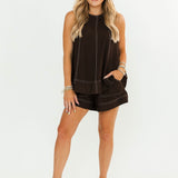 Better Days Top | Brown