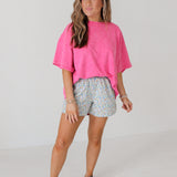 Oversized T-Shirt | Raspberry