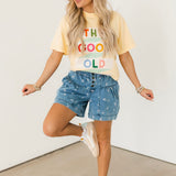 Fleur Breeze Denim Short | Cherry On Top