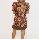 Harlow Mini Dress | Fall Florals