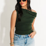 Asymmetrical Sweater Top | Forrest