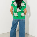 Green Magnolia Tee | Queen Of Sparkles