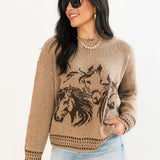 Wild Horses Sweater