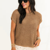 Just In Case Sweater | Tan