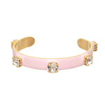 TOVA Kennedy Cuff in Fairy Dust Roselune – styled flat lay from Lexi Jade's Boutique