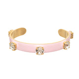 TOVA Kennedy Cuff in Fairy Dust Roselune – styled flat lay from Lexi Jade's Boutique