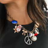 Golden Rule Charm Necklace