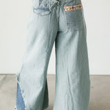 Bloom Stripe Pants | Striped Denim