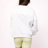 Grey 'Touchdown' Football Player Sweatshirt | Queen Of Sparkles