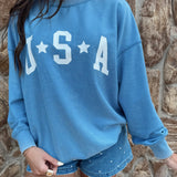 USA American Classic Reversible Mock Neck