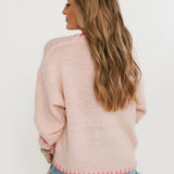 Bow Sweater | Pink