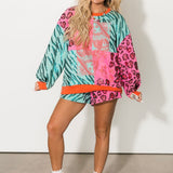 Wild Card Leopard & Tiger Short | QOS X Lexi Jade's