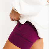 Victory Set | White Deep Mulberry