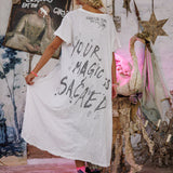 Your Magic Is Sacred Tee Dress | True