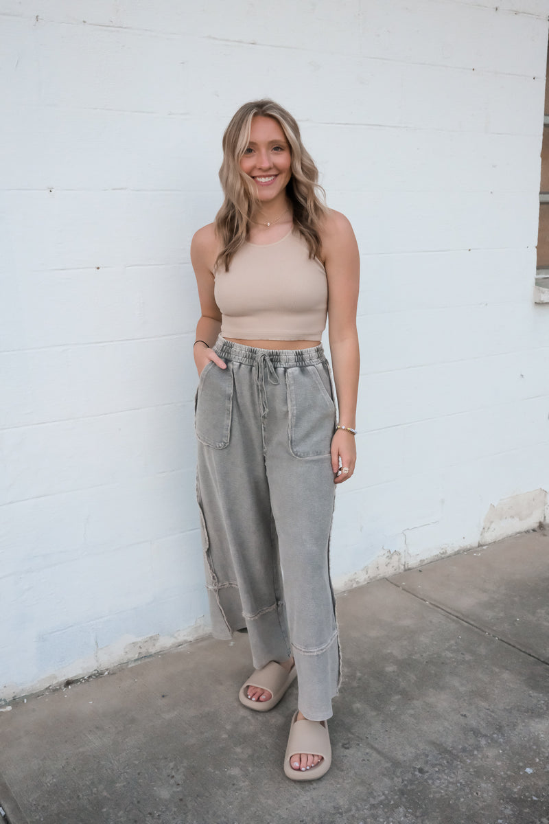 WEEKEND VIBES PANTS | ASH