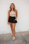 GET YOUR FLIRT ON SHORTS | BLACK