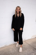 HAILEY SWEATER SET | BLACK