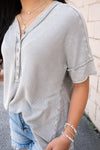 TALK TO ME THERMAL TOP | ASH