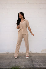 TRENDSETTER PANTS | CHAMPAGNE