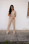 TRENDSETTER PANTS | CHAMPAGNE