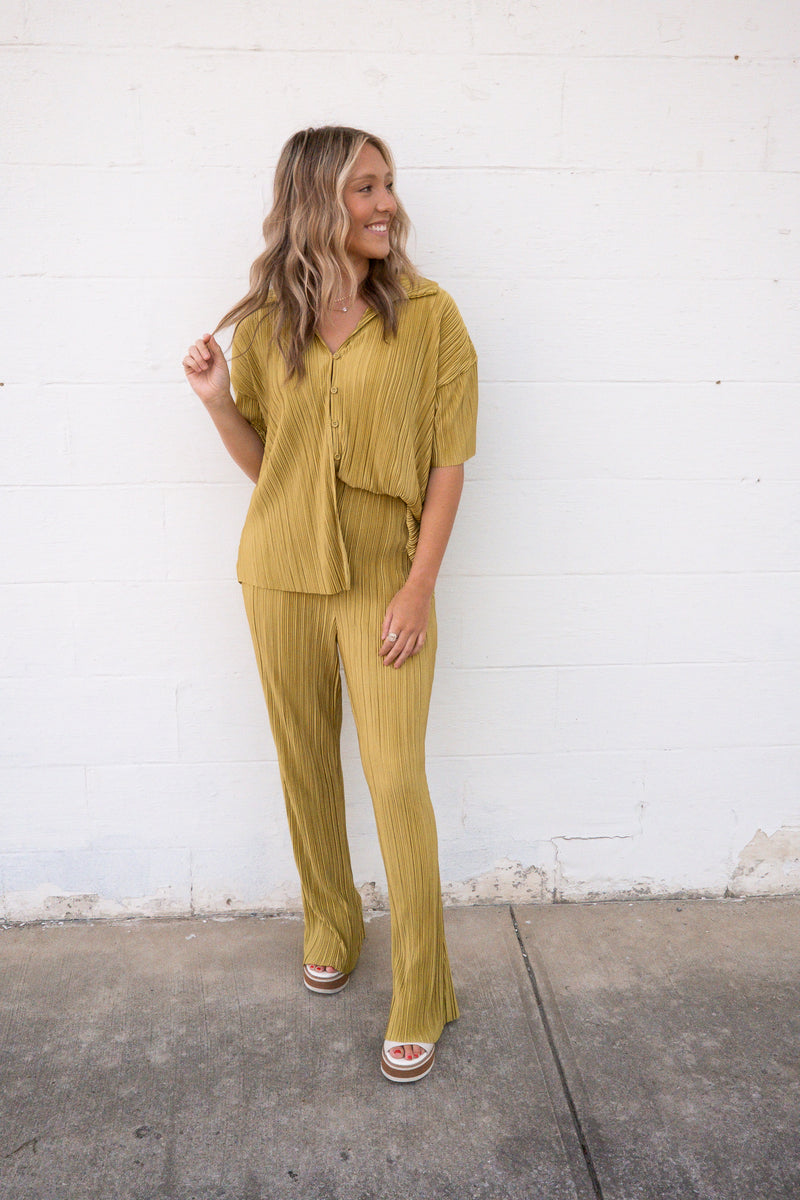 TRENDSETTER PANTS | LIME