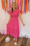 FOREVER YOURS DRESS | FUCHSIA
