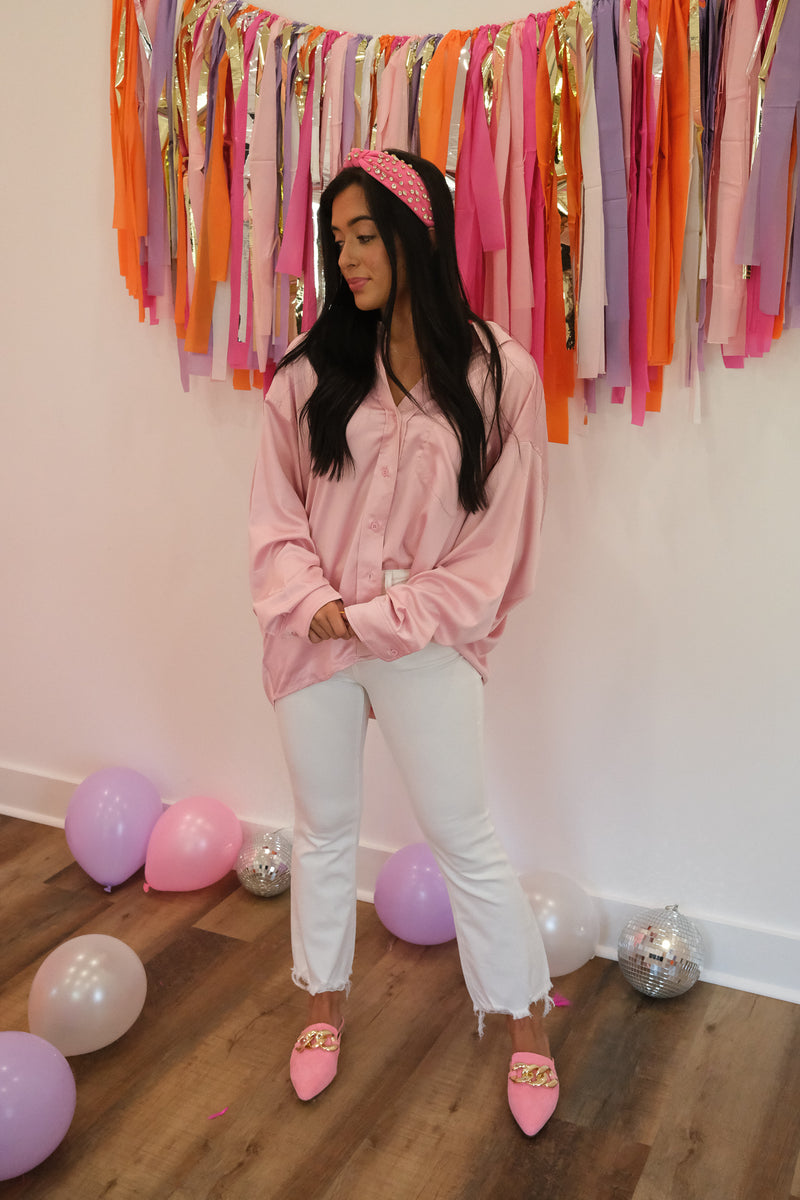COME ON BARBIE MULES | PINK