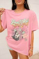ROCK N ROLL VINTAGE GRAPHIC | PINK