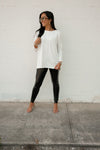 P.L.T. DOLMAN SWEATSHIRT | POWDER