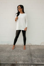 P.L.T. DOLMAN SWEATSHIRT | POWDER