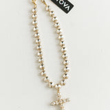 Donatella Necklace | Champagne