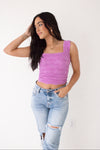LOVE LETTER CAMI | RADIANT ORCHID
