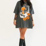 Sheer Long Sleeve | Leopard