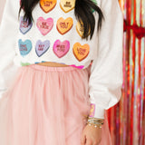 Light Grey Sweetheart Sweatshirt | Queen Of Sparkles