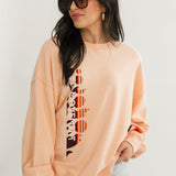 All Star Logo Pullover | Pastel Peach