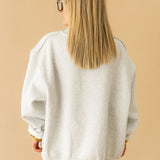 Jesus Mock Neck Sweatshirt
