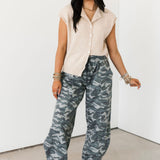 My Way Sweatpants | Camo Green