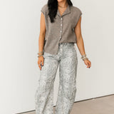 Piper Cardi Vest | Mocha