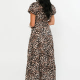 Spotted & Chic Midi Dress