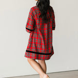 Merry Moments Mini Dress | Red