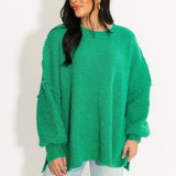 Soft Stitch Sweater | Green