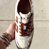 Jogger FT Sneaker | Milk Ice Cuoio