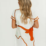 Licensed Texas Oversized Mascot Tee Dress | Queen Of Sparkles