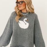 Swan Sweater | Grey