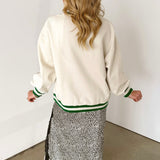 Beige Jalapeno Pepper Seed Packet Sweatshirt | Queen Of Sparkles