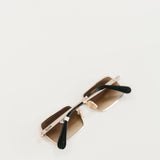 DND | Gold Frame / Sepia Lens